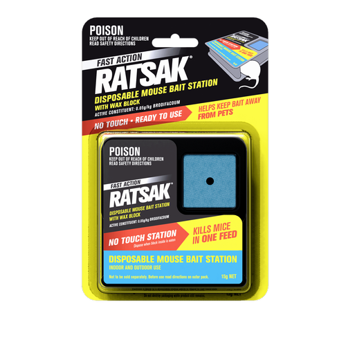 Ratsak Disposable Mouse Bait Station – Village Hardware