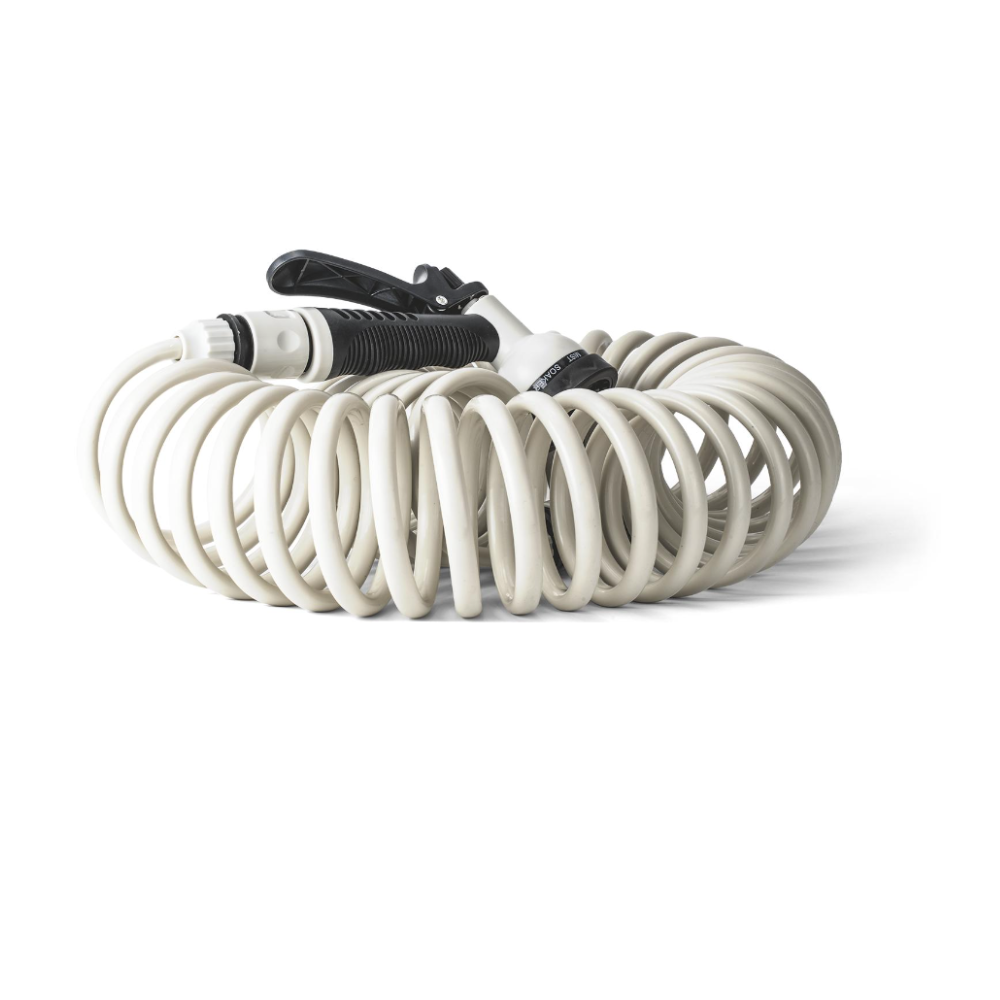 Holman ColourDip™ Spiral Hose, 12mm × 10m, Frost