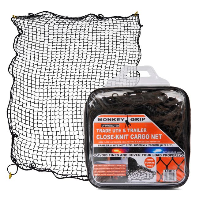 Monkey Grip C-Knit Cargo Net 1850 x 1250mm