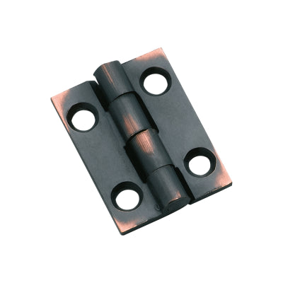 Tradco Cabinet Hinge Fixed Pin Antique Copper H25xW22mm