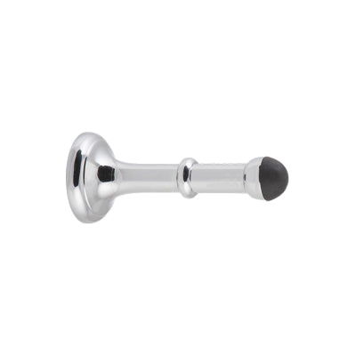 Tradco Door Stop Concealed Fix Large Chrome Plated D43xP100mm