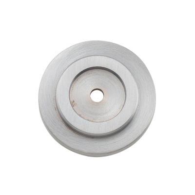 Tradco Backplate For Domed Cupboard Knob Satin Chrome D32mm