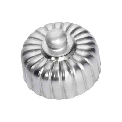 Tradco Dimmer Fluted Satin Chrome D55xP40mm