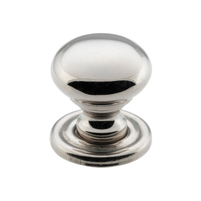 Tradco Cupboard Knob Classic Polished Nickel D19xP20mm