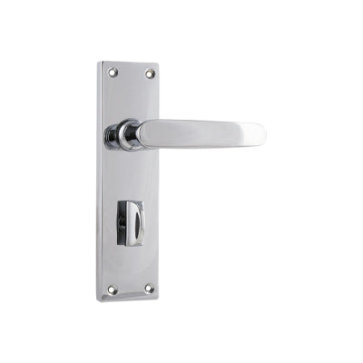 Tradco Door Lever Balmoral Privacy Pair Chrome Plated H156xW42xP46mm