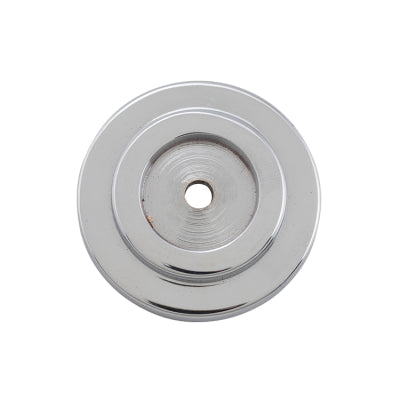 Tradco Backplate For Domed Cupboard Knob Chrome Plated D25mm