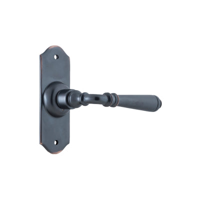 Tradco Door Lever Reims Latch Pair Antique Copper H110xW43xP65mm