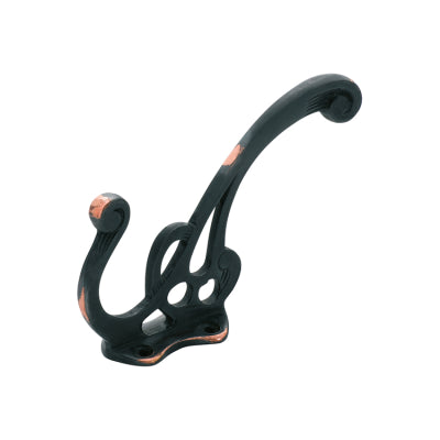 Tradco Hat & Coat Hook Nouveau Antique Copper H115xP80mm