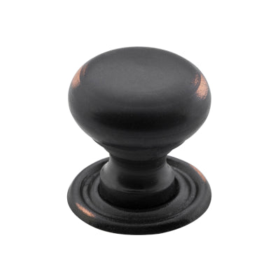 Tradco Cupboard Knob Classic Antique Copper D19xP20mm