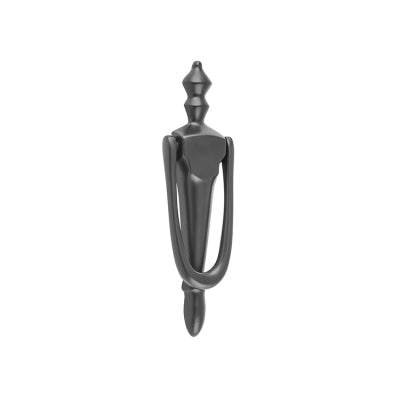 Tradco Door Knocker Victorian Matt Black H185xW45mm