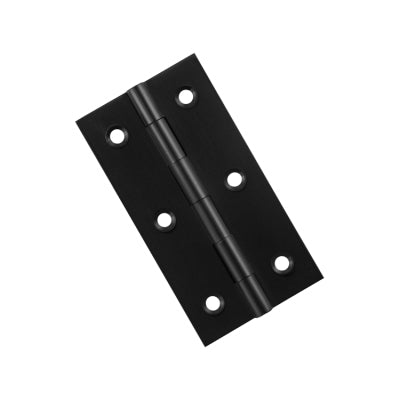 Tradco Cabinet Hinge Fixed Pin Matt Black H76xW41mm