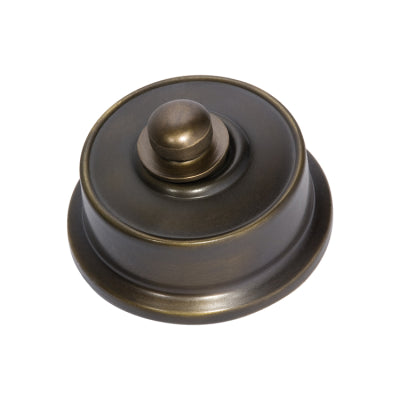 Tradco Dimmer LED 250T Federation Antique Brass D62xP38mm