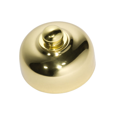 Tradco Dimmer LED 250T Traditional Polished Brass D50xP40mm