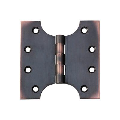 Southern Design Group Parliament Hinge - H100xW100mm - Antique Copper Finish