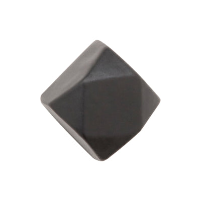 Tradco Door Stud Iron Matt Black H19xW19mm