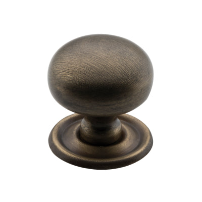 Tradco Cupboard Knob Classic Antique Brass D32xP32mm