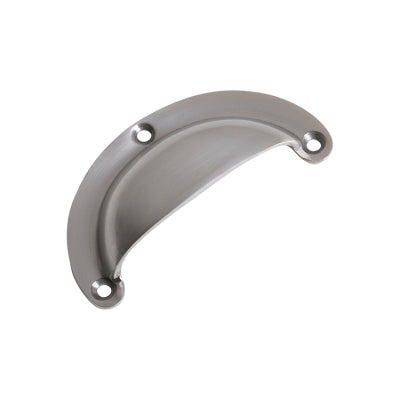 Tradco Drawer Pull Classic Large Iron Polished Metal L100xH40mm
