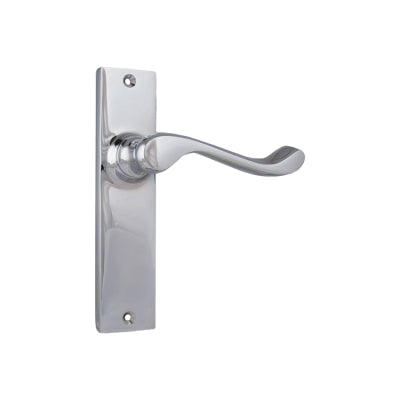 Tradco Door Lever Fremantle Latch Pair Chrome Plated H150xW35xP50mm
