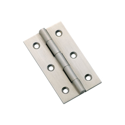 Tradco Cabinet Hinge Fixed Pin Satin Chrome H63xW35mm