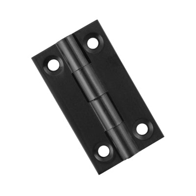 Tradco Cabinet Hinge Fixed Pin Matt Black H38xW22mm
