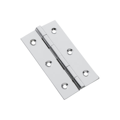Tradco Cabinet Hinge Fixed Pin Chrome Plated H76xW41mm