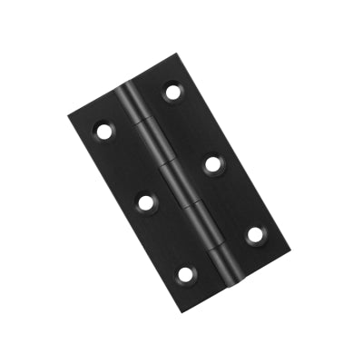 Tradco Cabinet Hinge Fixed Pin Matt Black H63xW35mm