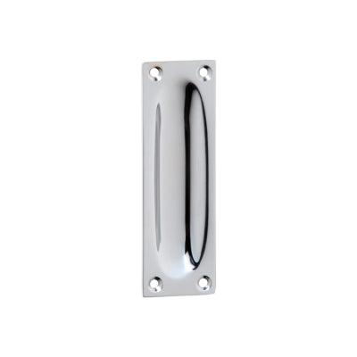 Tradco Sliding Door Pull Classic Small Chrome Plated H88xW28mm