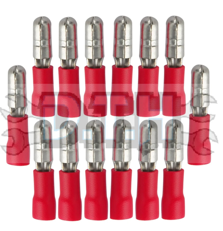 Voltflow Male Bullet Terminal Red