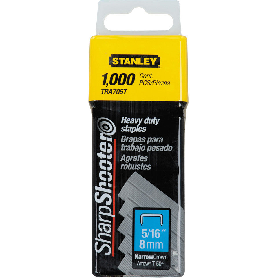 Stanley Staples Heavy Duty 8mm 1000Pk