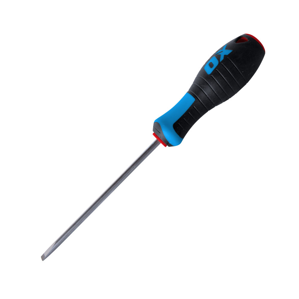 OX Pro Slotted Parallel Screwdriver 100x4mm