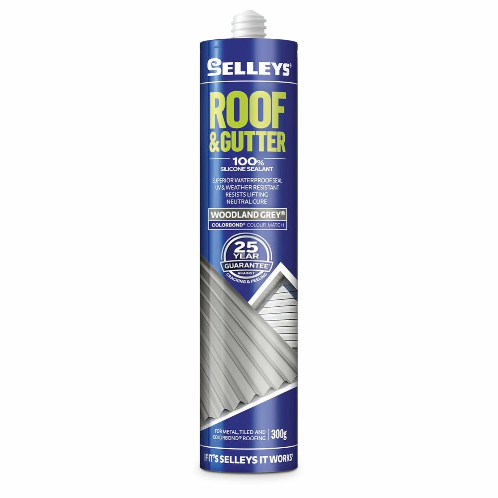 Selleys Roof & Gutter 300g- Woodland Grey