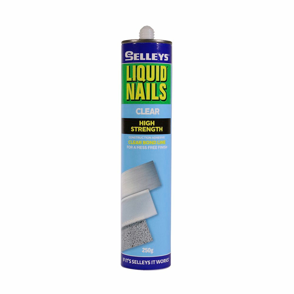 Selleys Liquid Nails Clear 250g