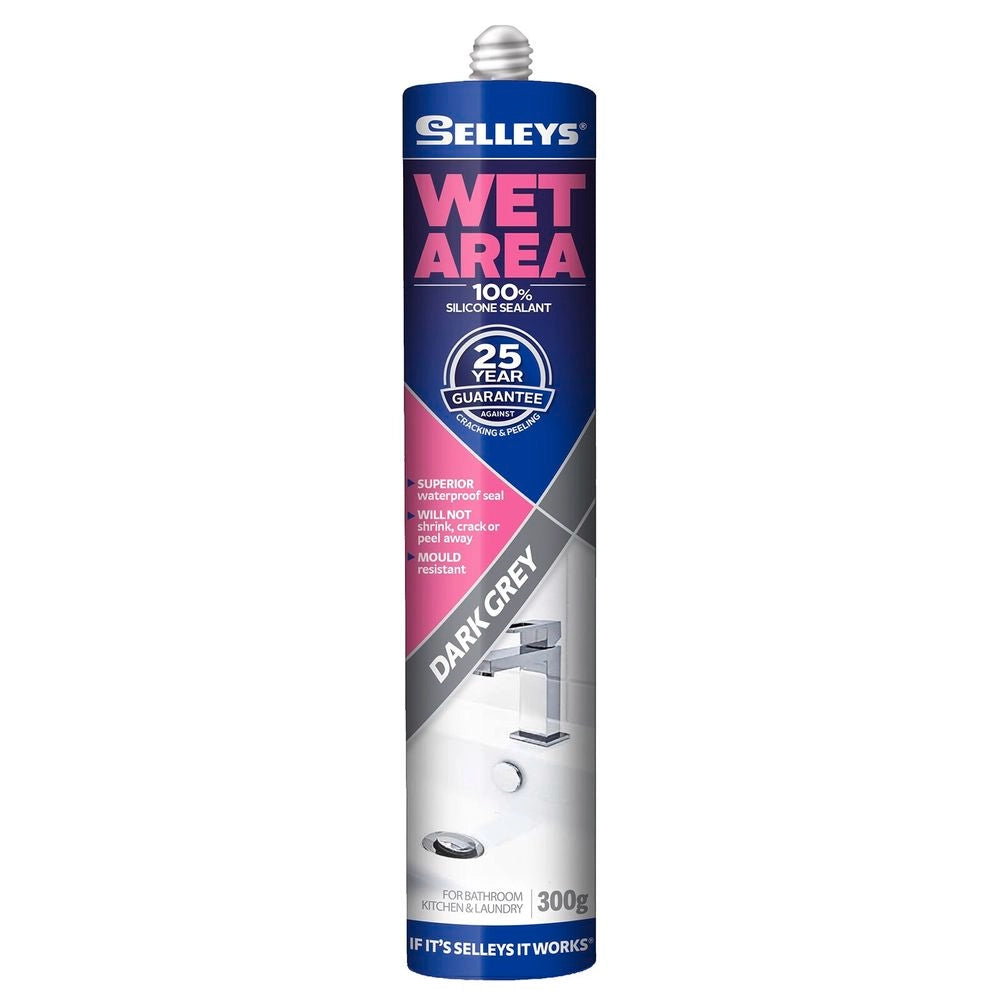 Selleys Wet Area 300g- Dark Grey