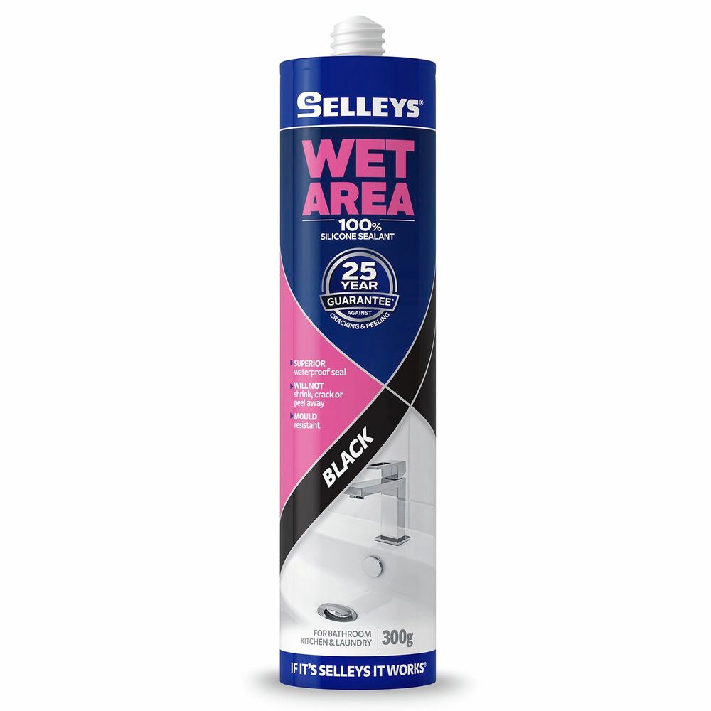 Selleys Wet Area 300g- Black