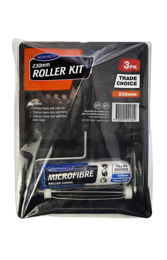 Monarch Heavy Duty 230mm Paint Roller Kit