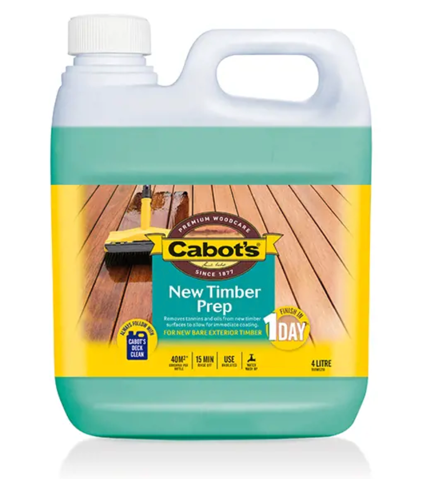 Cabot's New Timber Prep 4L
