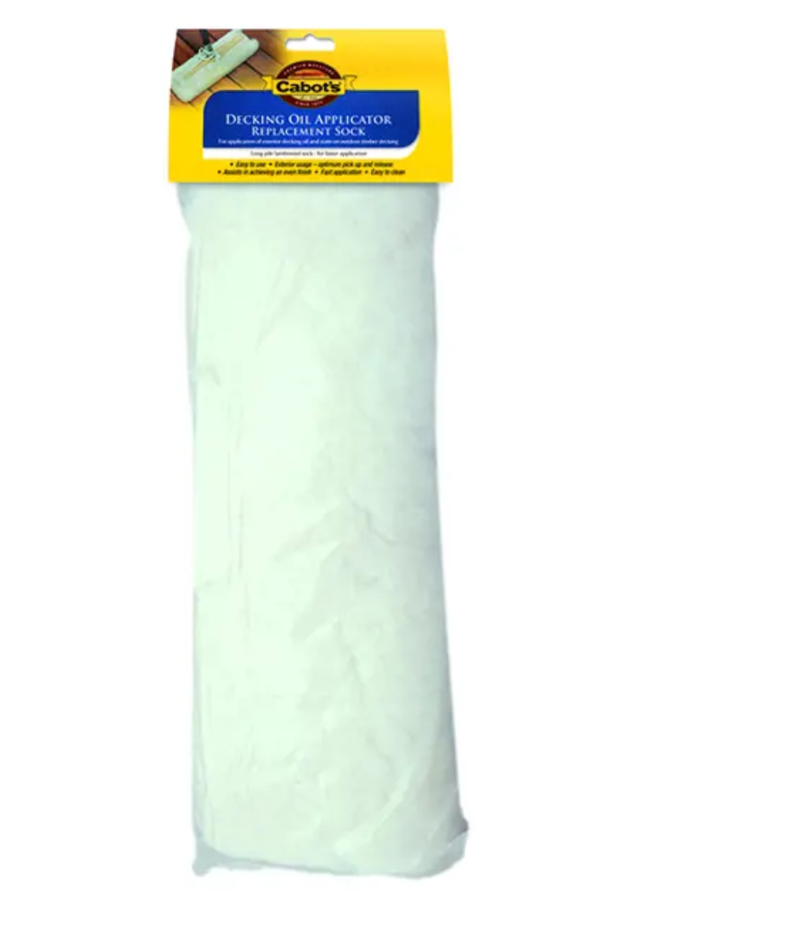 Cabot's Decking Oil Applicator- Replacement Sock