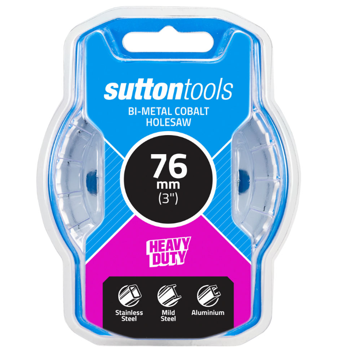 Sutton Bi-Metal Cobalt Holesaw 76mm