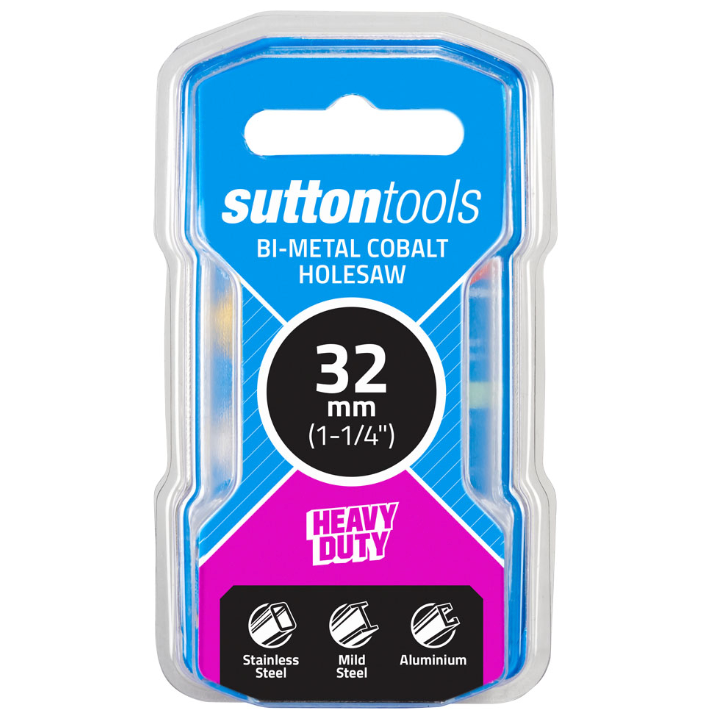 Sutton Bi-Metal Cobalt Holesaw 32mm