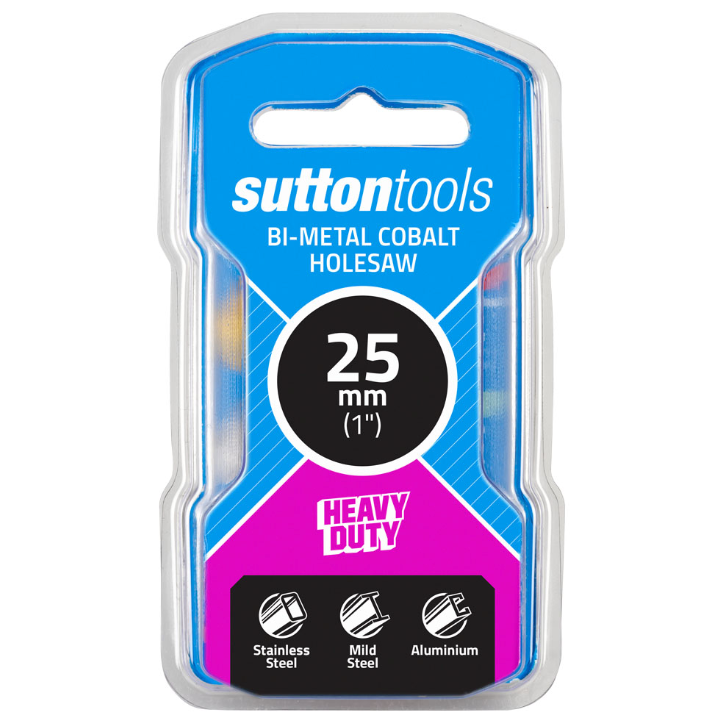 Sutton Bi-Metal Cobalt Holesaw 25mm