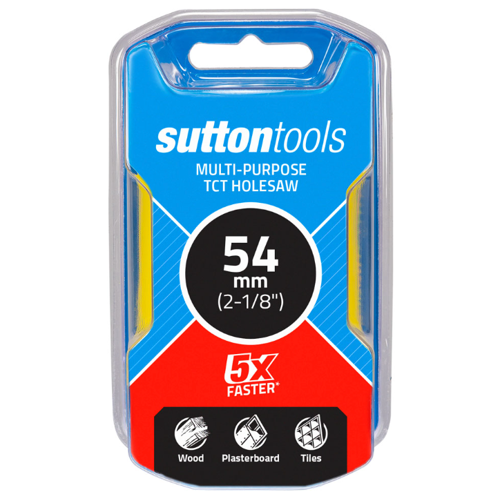 Sutton TCT Multi-Purpose Holesaw 54mm
