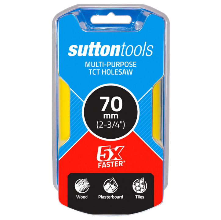 Sutton TCT Multi-Purpose Holesaw 70mm