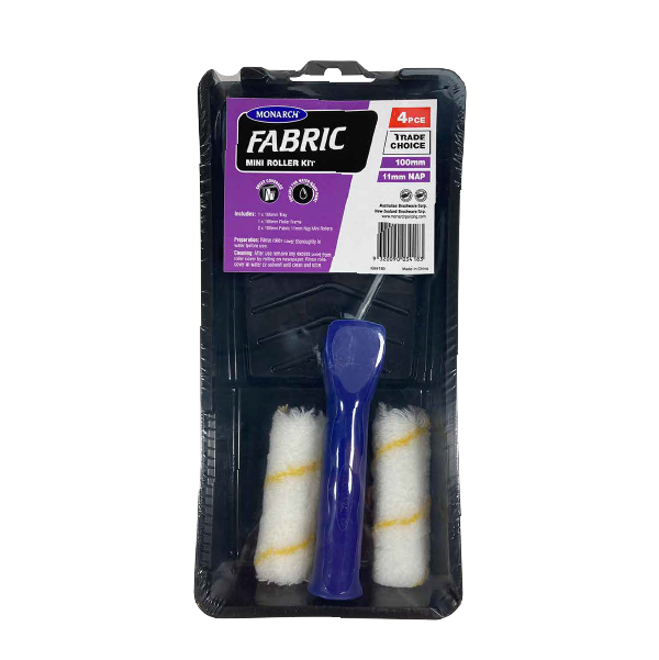 Monarch Fabric Roller 11mm Nap w/ Tray 100mm