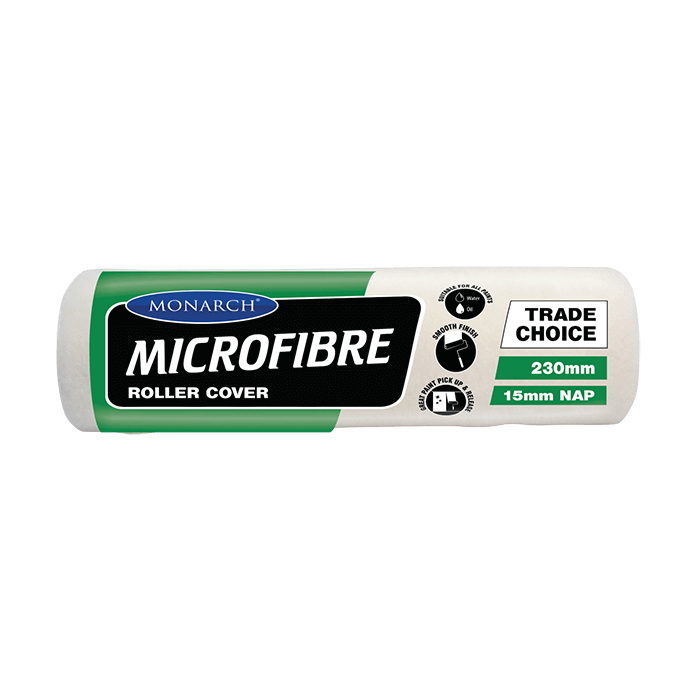 Monarch Micreofibre Roller Cover 15mm Nap 230mm