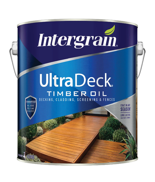 Intergrain Ultradeck 4L Natural Timber Oil