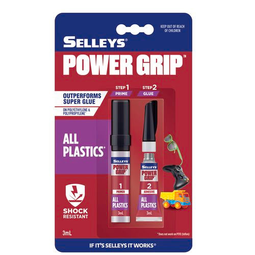 Selleys Power Grip All Plastics 3ml