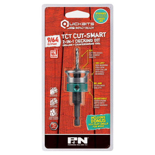 P&N Countersink Bit TCT 10G 9/64"