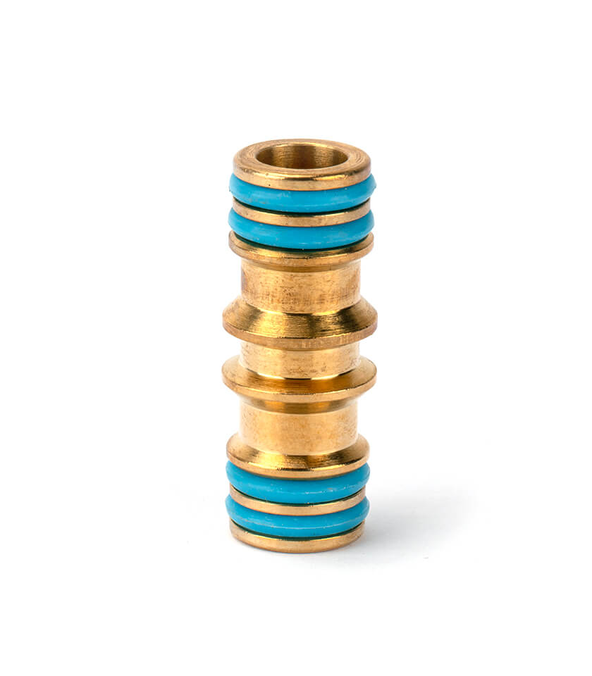 Holman 12mm Brass 2 Way Coupling