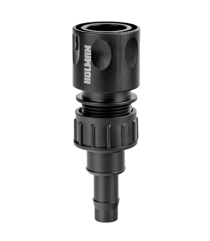 Holman 13mm Barb to 12mm Hose Connector