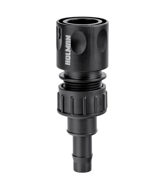 Holman 13mm Barb to 12mm Hose Connector